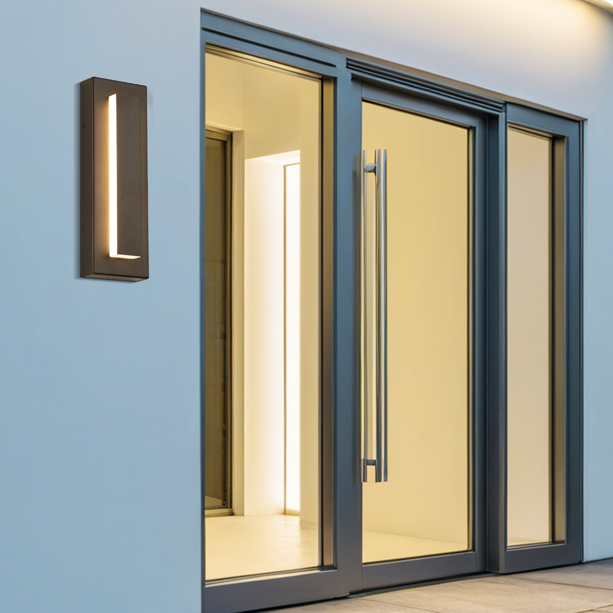 Modern Metal & Acrylic Wall Lamp